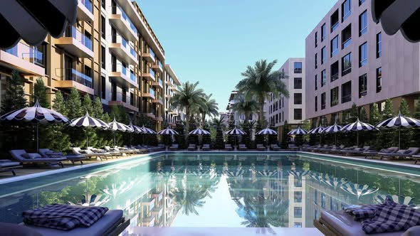 Premium 1+1 Apartment for Sale at Palm Paradise Residence, Qerret